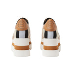 Sneak-Elyse Canvas Platform Trainers