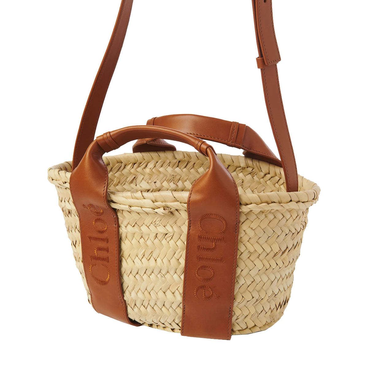 Sense Small Raffia Basket Bag