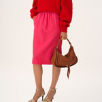 Small Marcie Shoulder Bag in Soft Leather