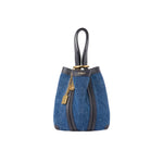 Small Spin Denim Tote Bag