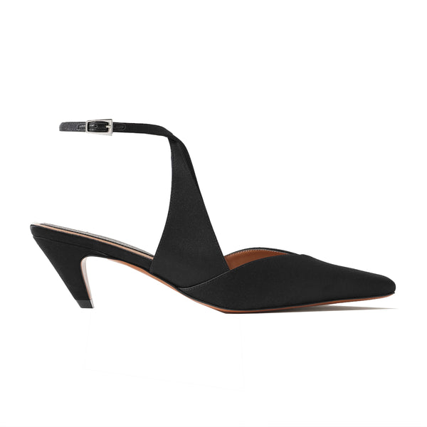 Spur Mid Heel Pump