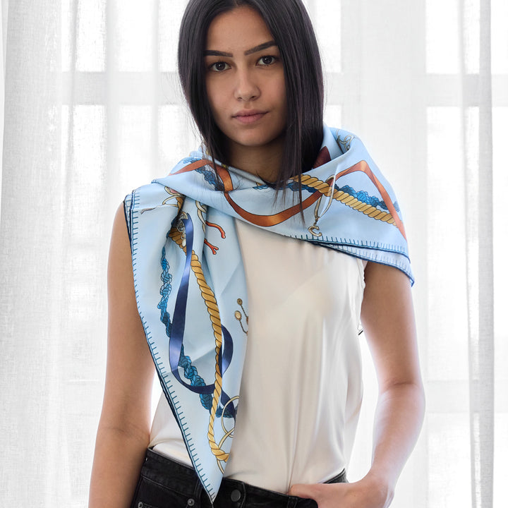 Chloe Signature Square Scarf