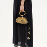 Sea Treasures Shell Zipped Clutch