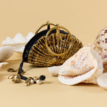 Sea Treasures Shell Zipped Clutch