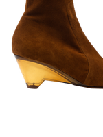 Tammy Plexi Heel Ankle Boots