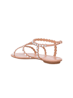 Tequila cyrstal embellished flat sandals
