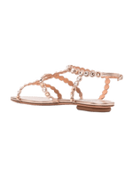 Tequila cyrstal embellished flat sandals