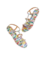 Tequila Rainbow Flat Sandals