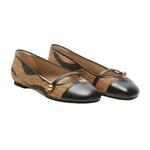 Tiger Round Toe Ballerina