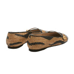 Tiger Round Toe Ballerina