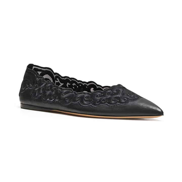 Ziva Lace Flat