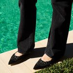 Ziva Lace Flat