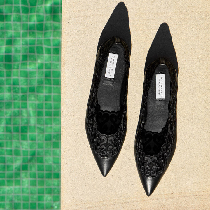 Ziva Lace Flat