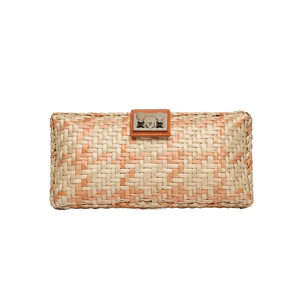 Wicker Woven Paris Clutch