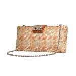Wicker Woven Paris Clutch