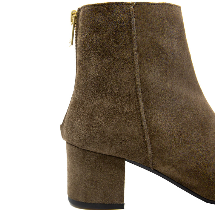 Mei Leather Ankle Boots