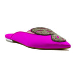 Bibi Butterfly Glitter Mules
