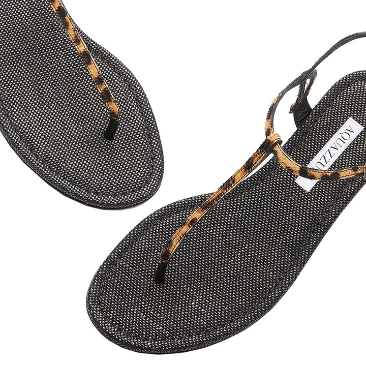 Almost Bare Pony Flat Sandals