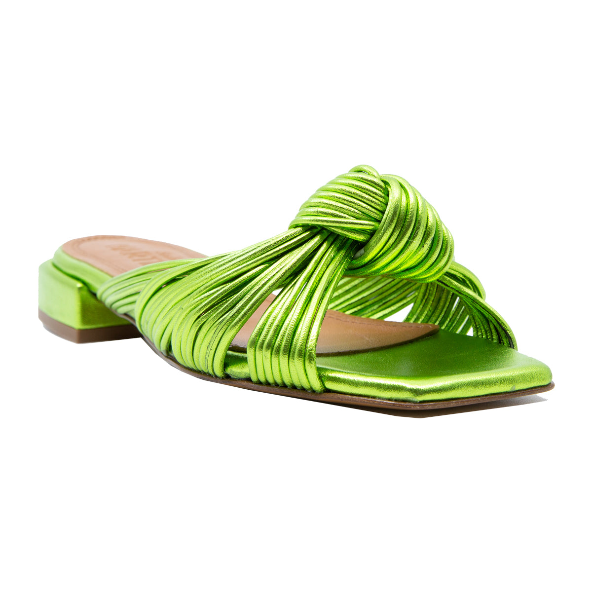 Alicante Leather Slides