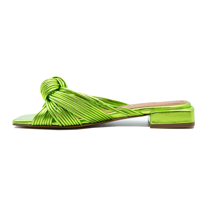 Alicante Leather Slides