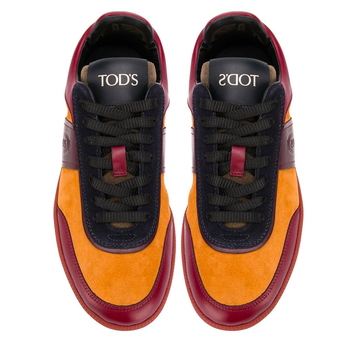 Multi Tone Laceup Sneakers