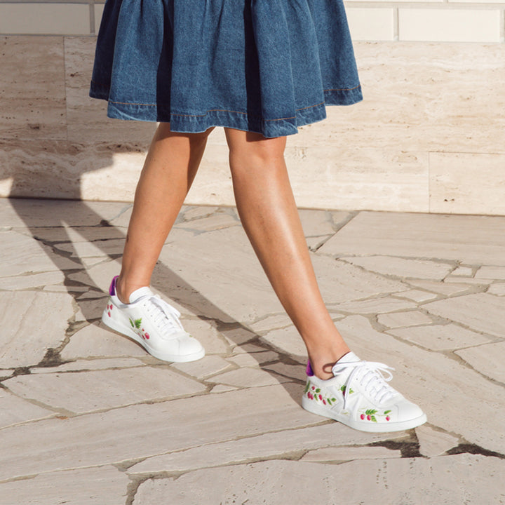 The A Raspberry Sneaker