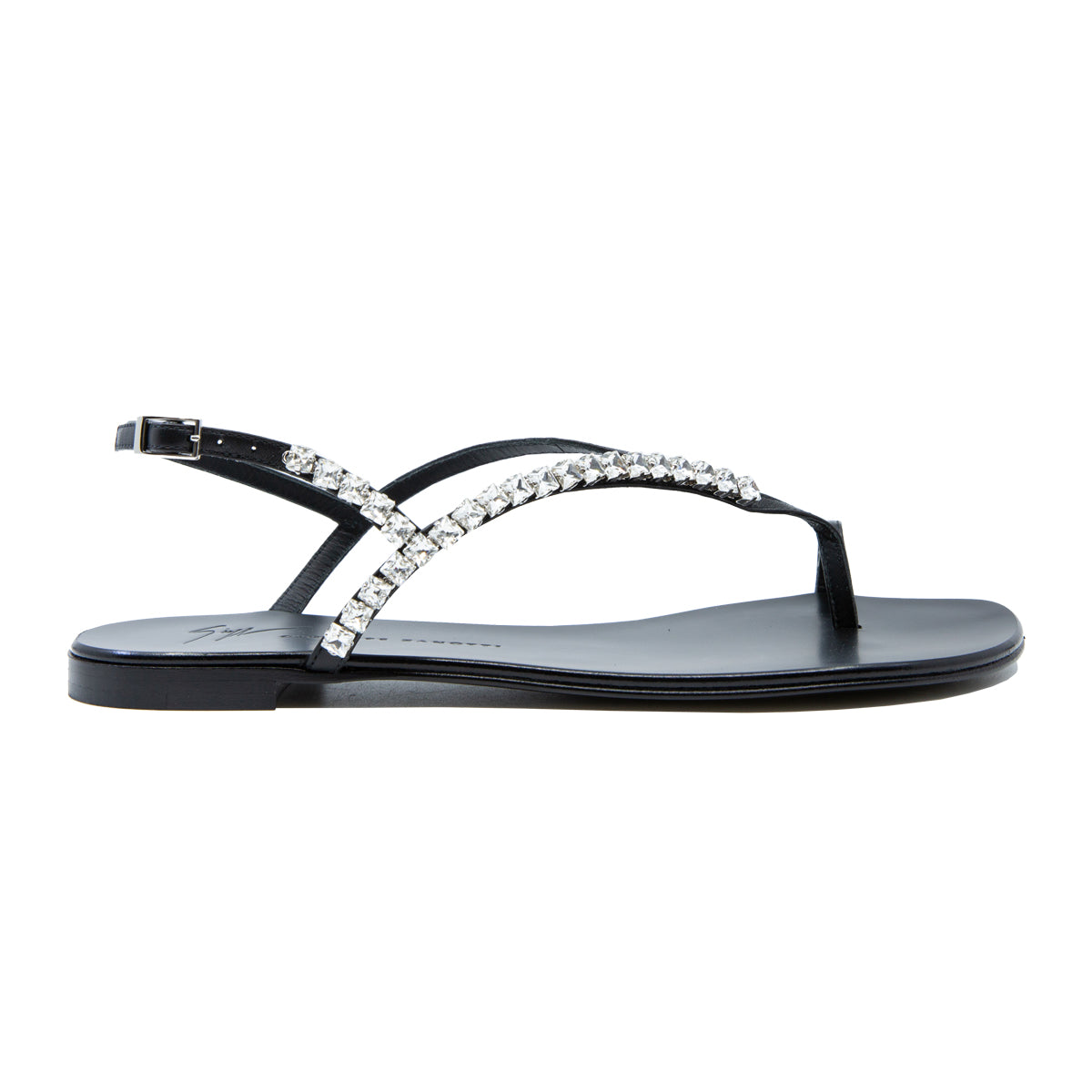 Crystal Bow Thong Sandal – Maryon's