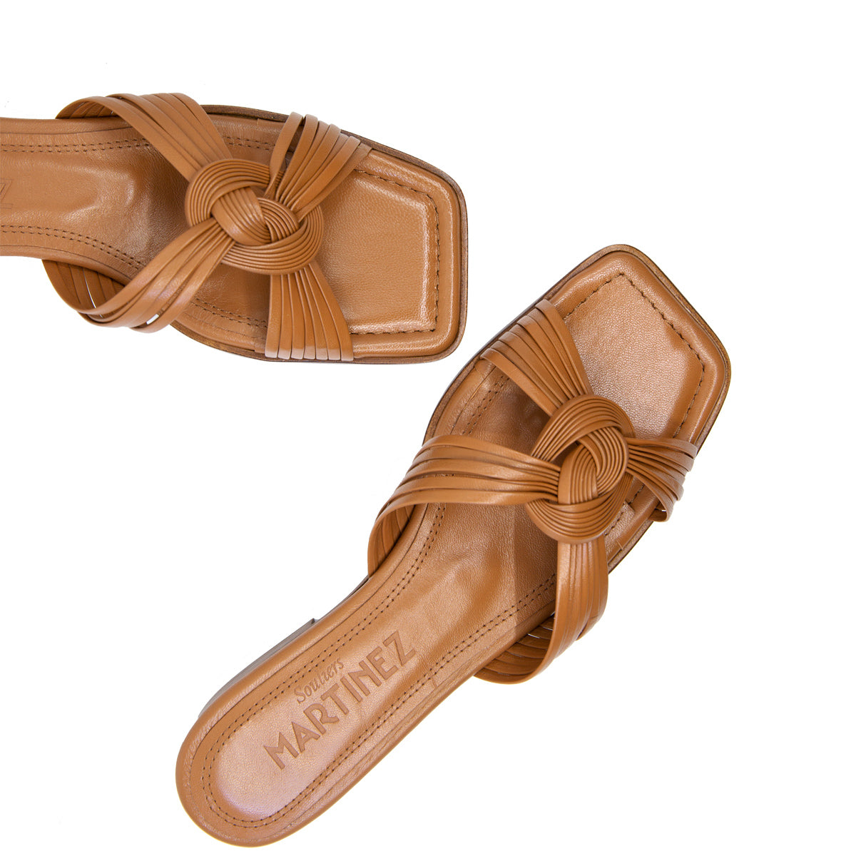 Dario Leather Slides