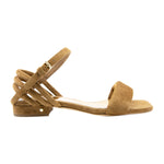 Dion Strappy Suede Flat Sandals