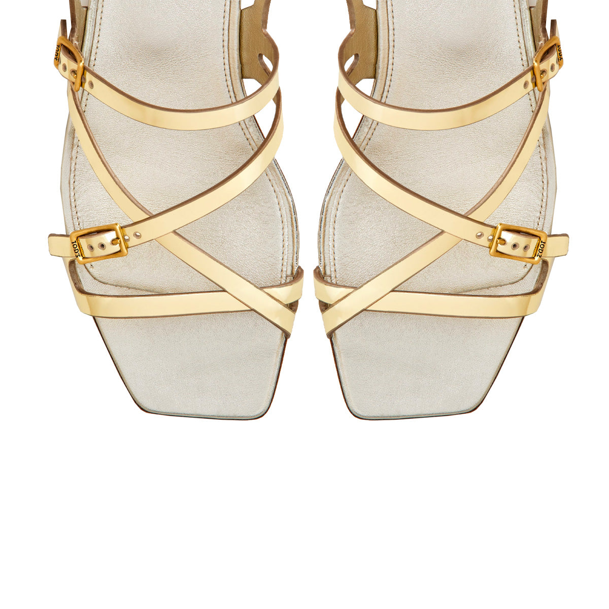 Multi Strap Flat Leather Sandals