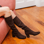 Hebe 55 Stretch Suede Boot