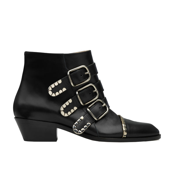Idol Studded Leather Boots