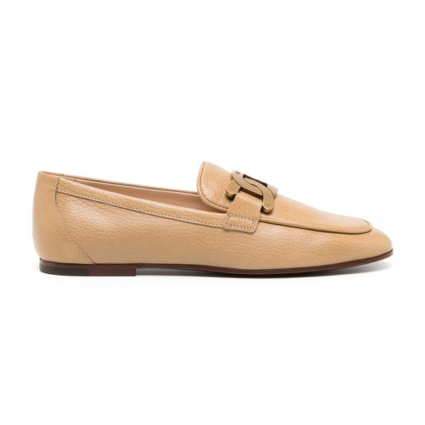 Kate Chain Leather Loafers