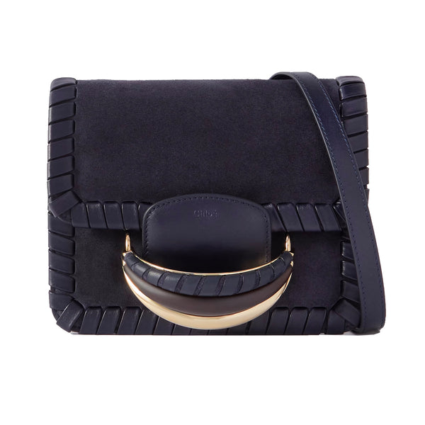 Kattie Blanket Stitch Crossbody Box Bag