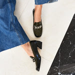 45mm Patent Bicolour Loafers