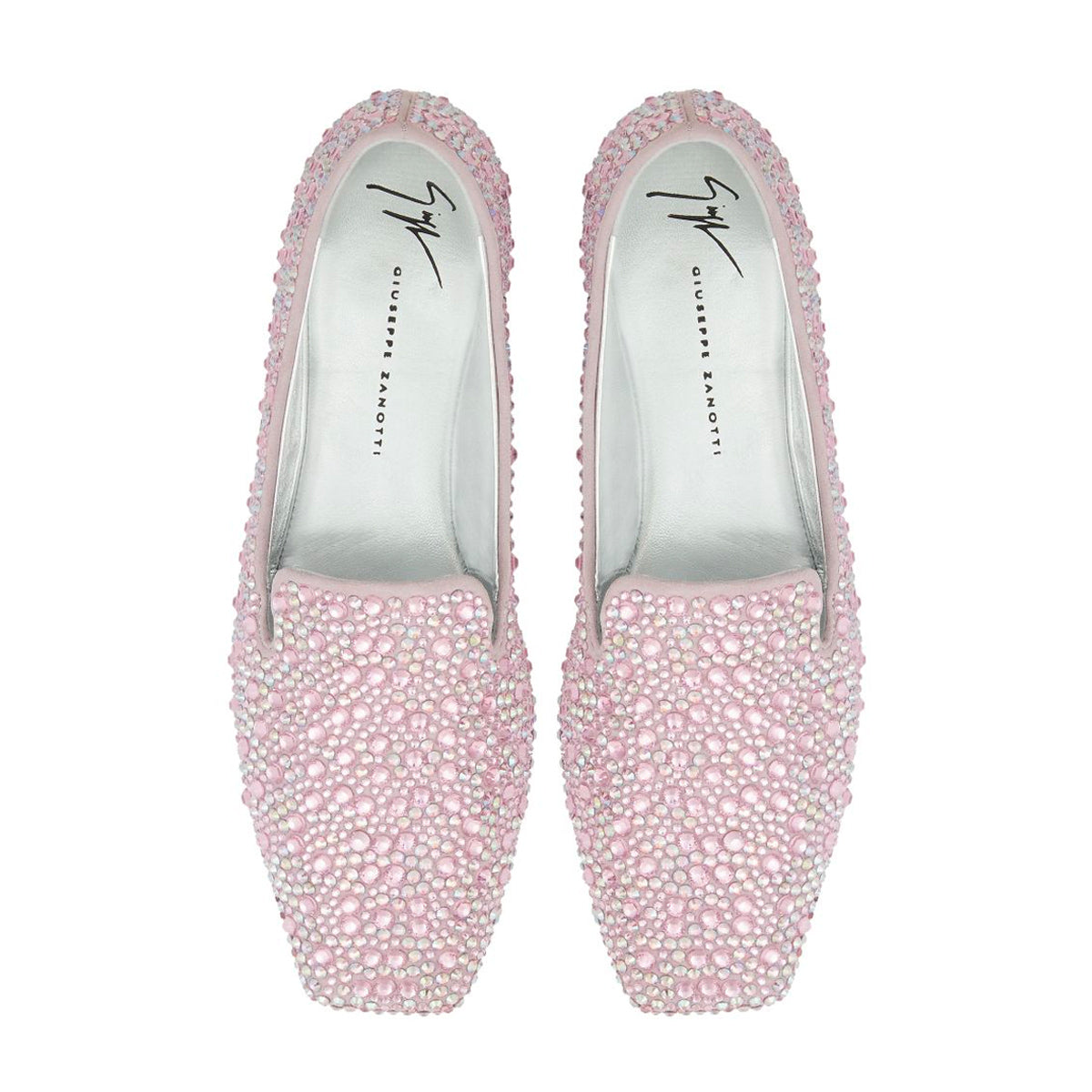 Lumineux Crystal Embellished Loafers