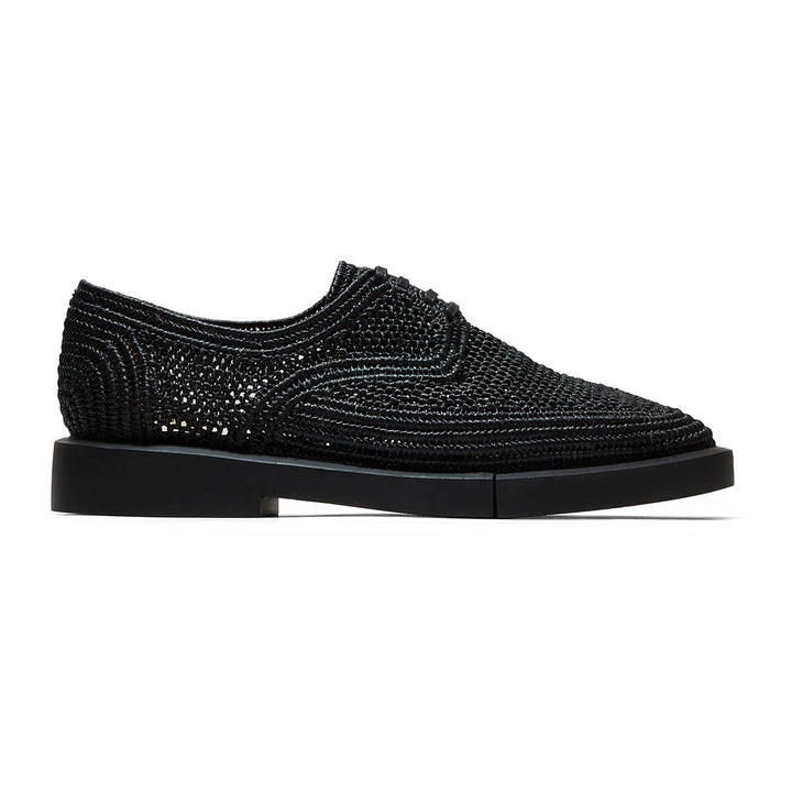 Otis Raffia Laceup Derby