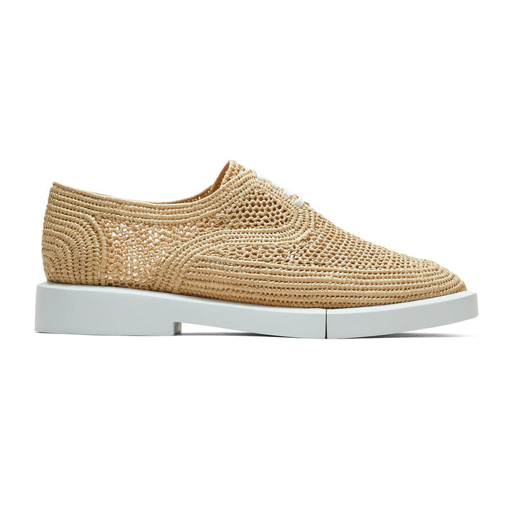 Otis Raffia Laceup Derby