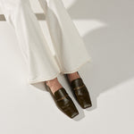 Square Toe Slim Line Loafer